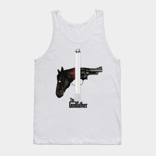 Horse Pistol Godfather Tank Top